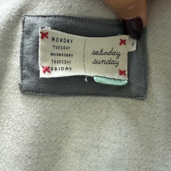 Anthropologie Saturday Sunday Ambrose faux fur cardigan XS - Picture 7 of 8